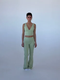 Ultimate v-neck top - Matcha