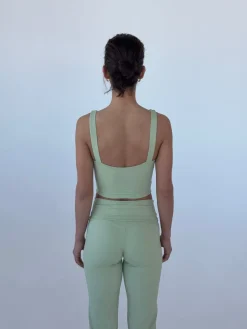 Ultimate v-neck top - Matcha