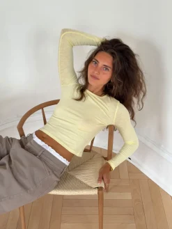 Velona bluse - Gul