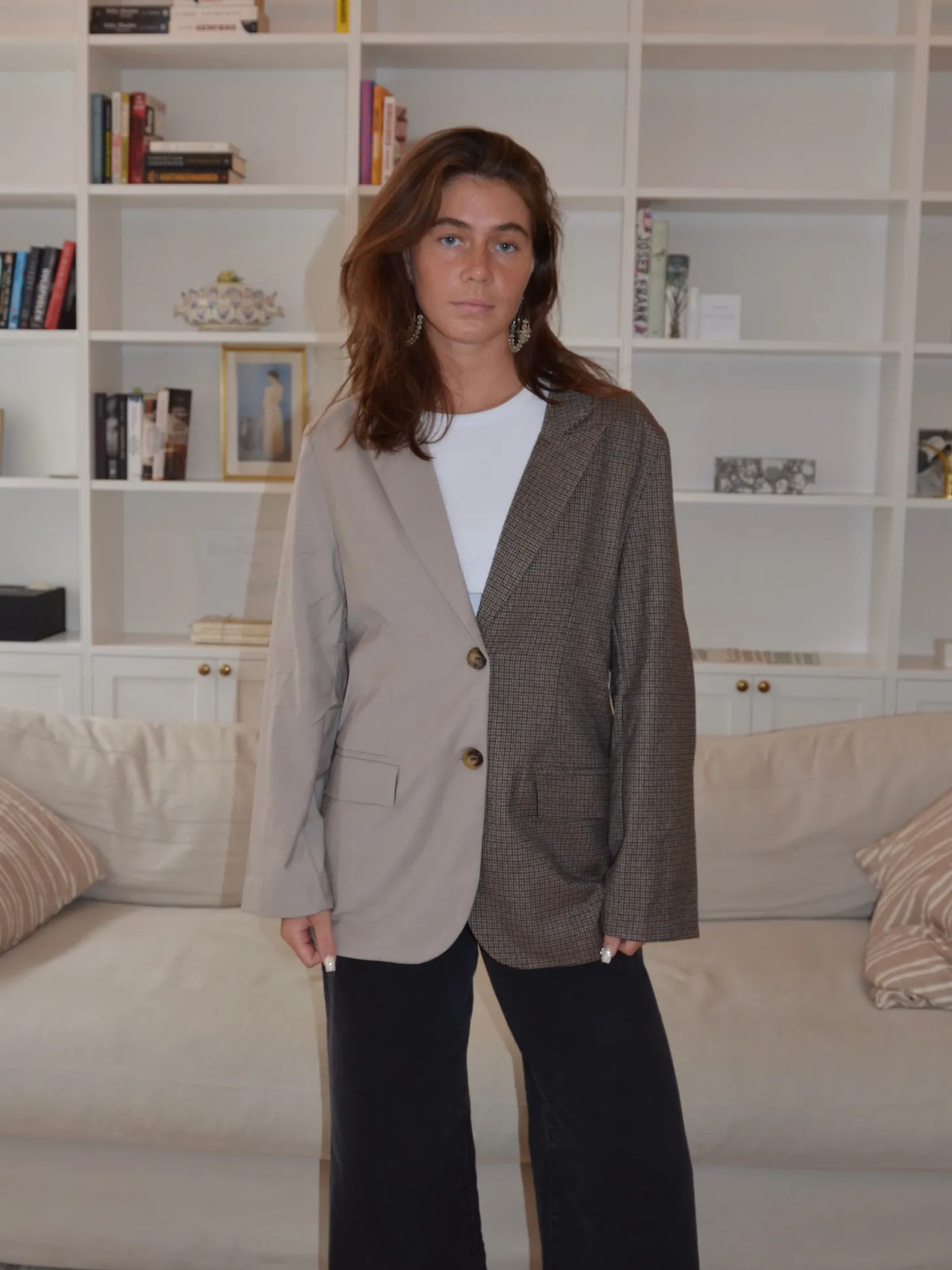 Vivenne duo blazer - Beige/brun