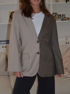 Vivenne duo blazer - Beige/brun