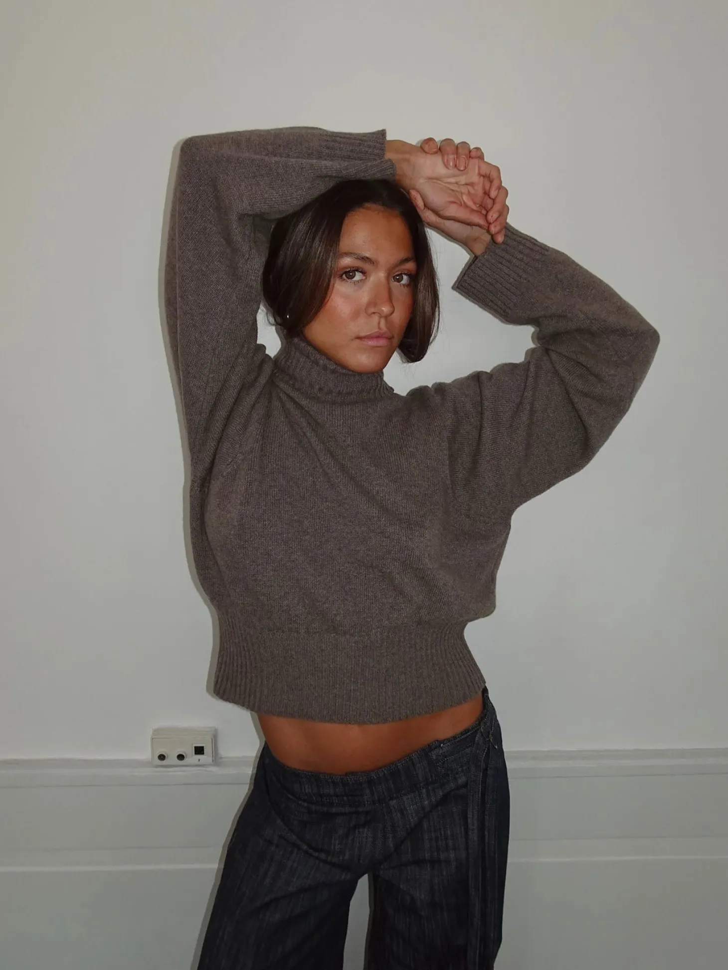 Vivina turtleneck - Brun