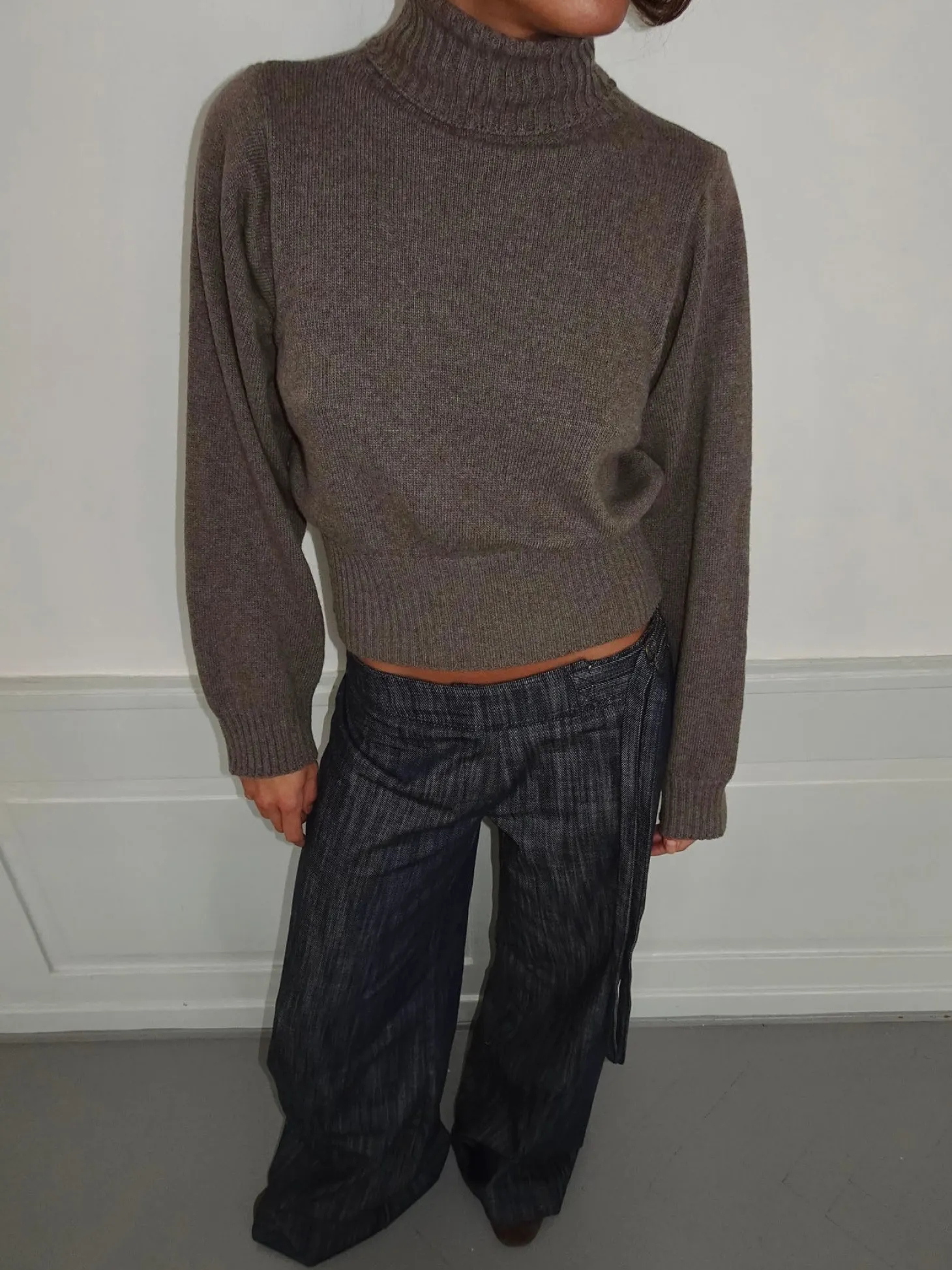 Vivina turtleneck - Brun