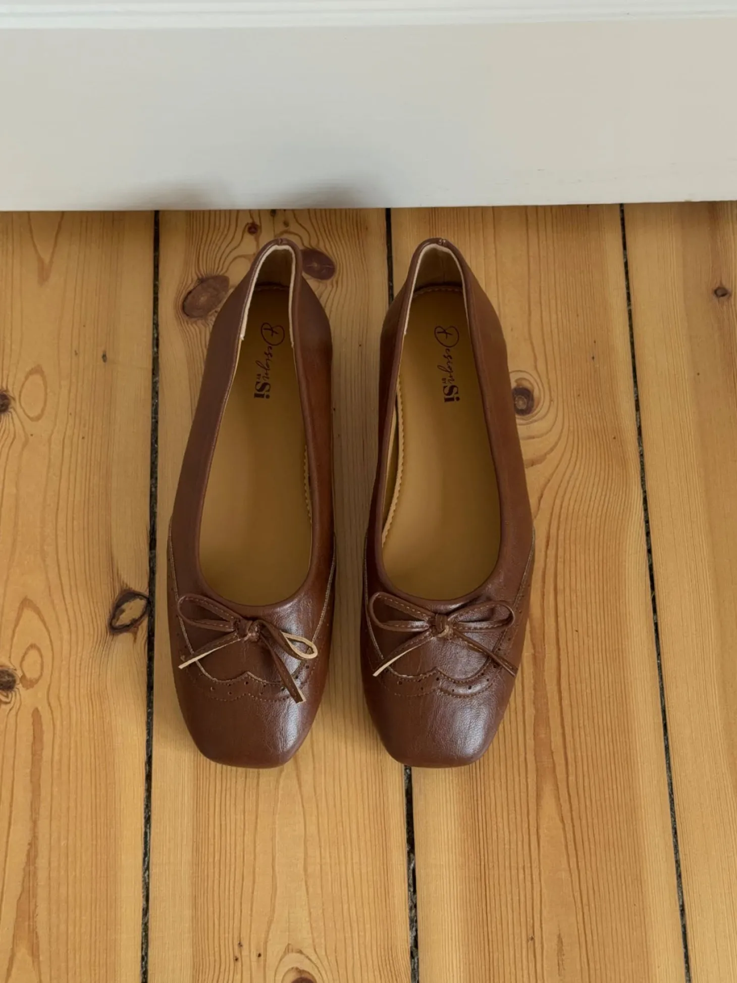 Waverly ballerina - Cognac