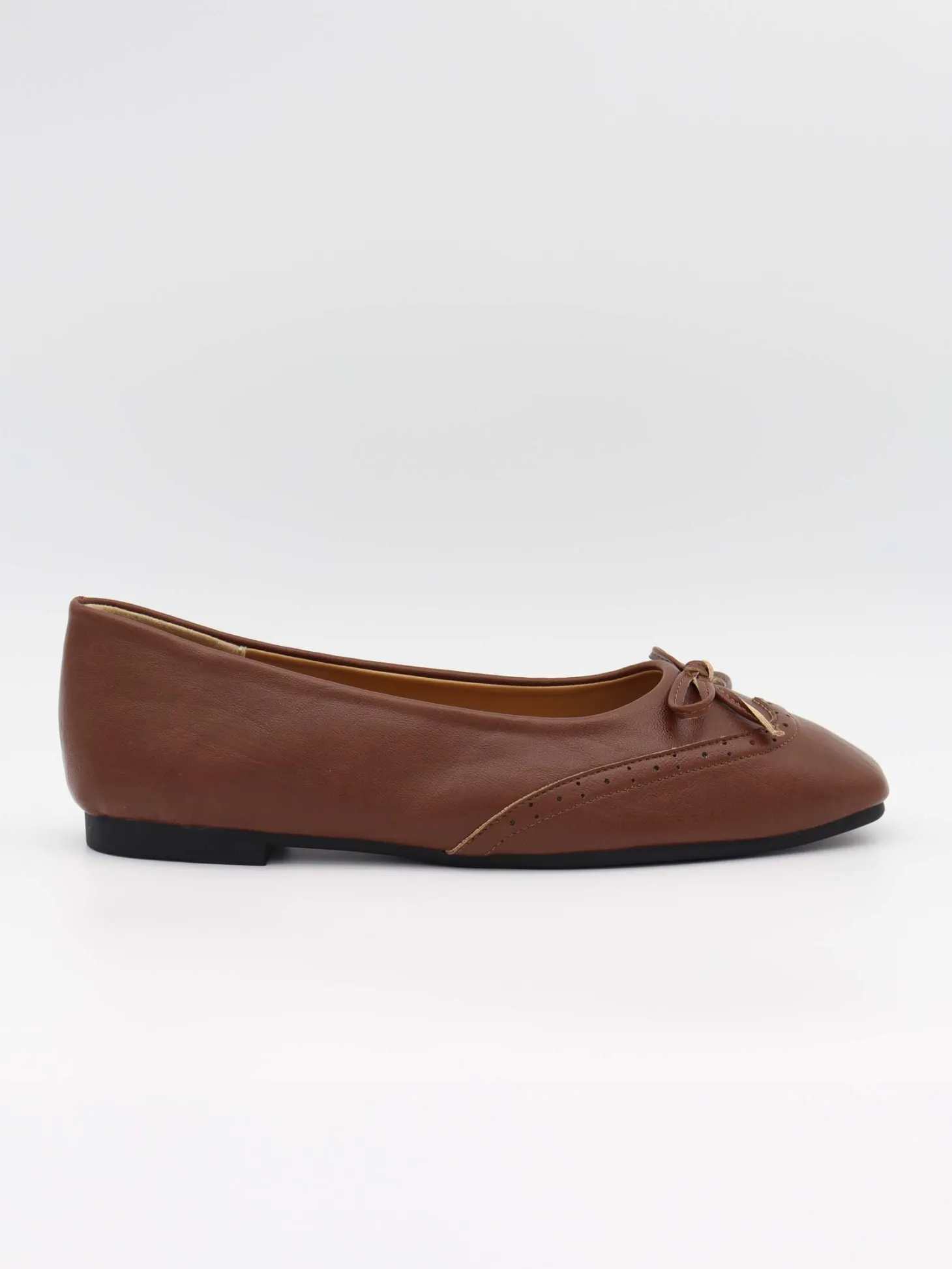 Waverly ballerina - Cognac