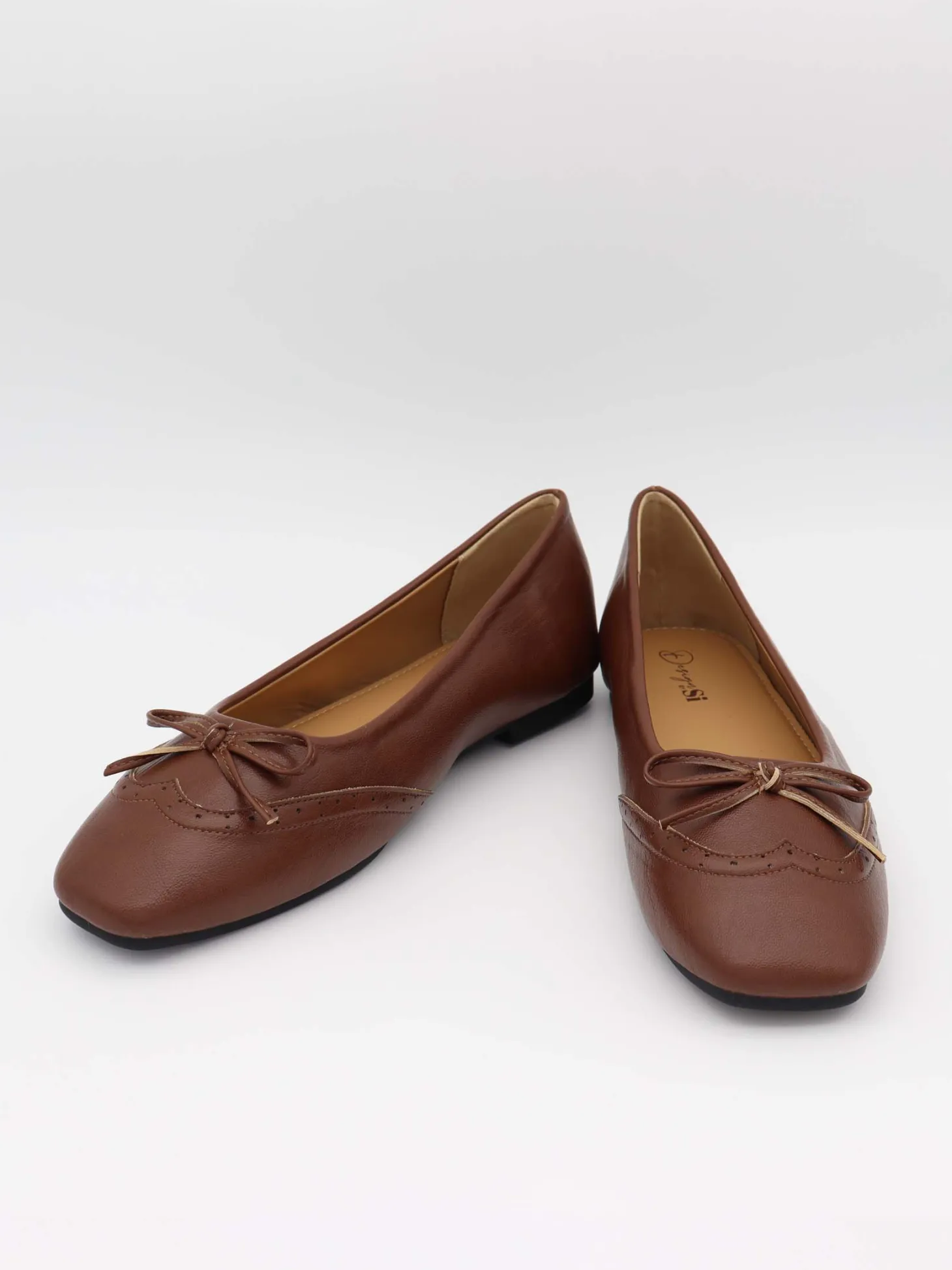 Waverly ballerina - Cognac