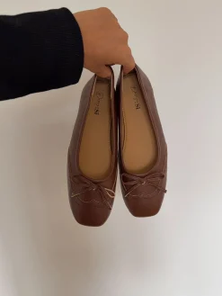 Waverly ballerina - Cognac