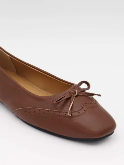 Waverly ballerina - Cognac