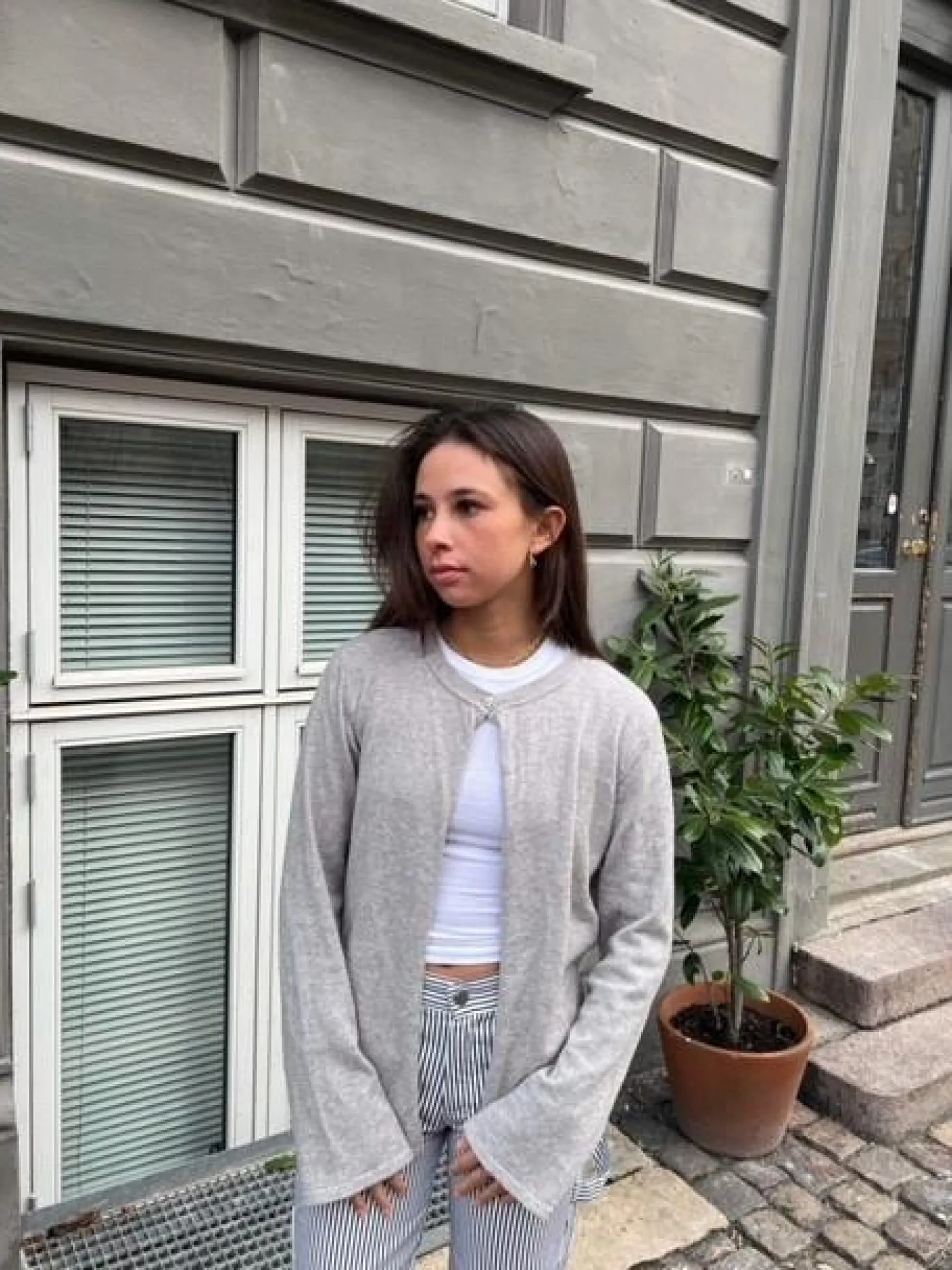 Xenia cardigan - Grå