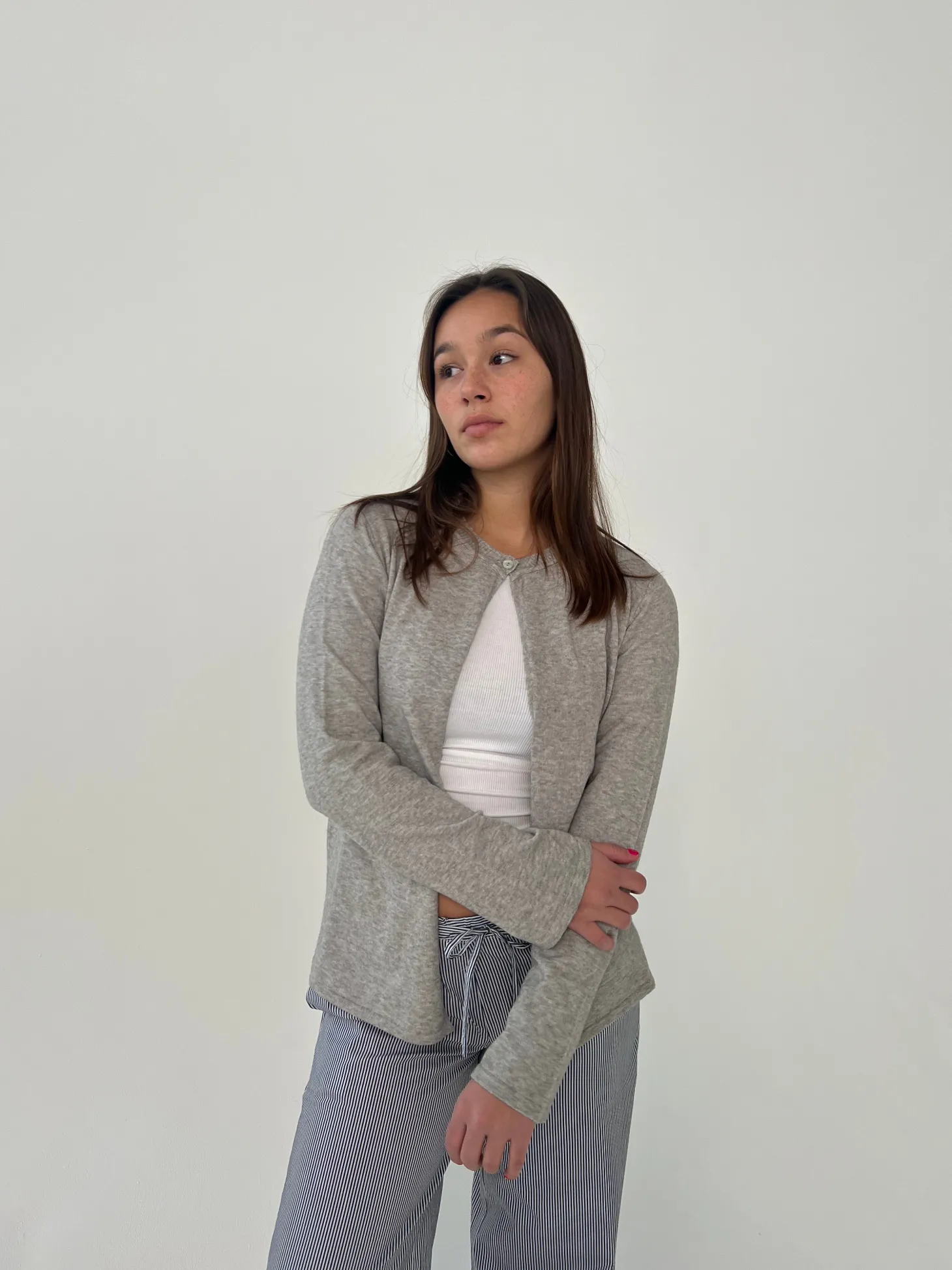 Xenia cardigan - Grå