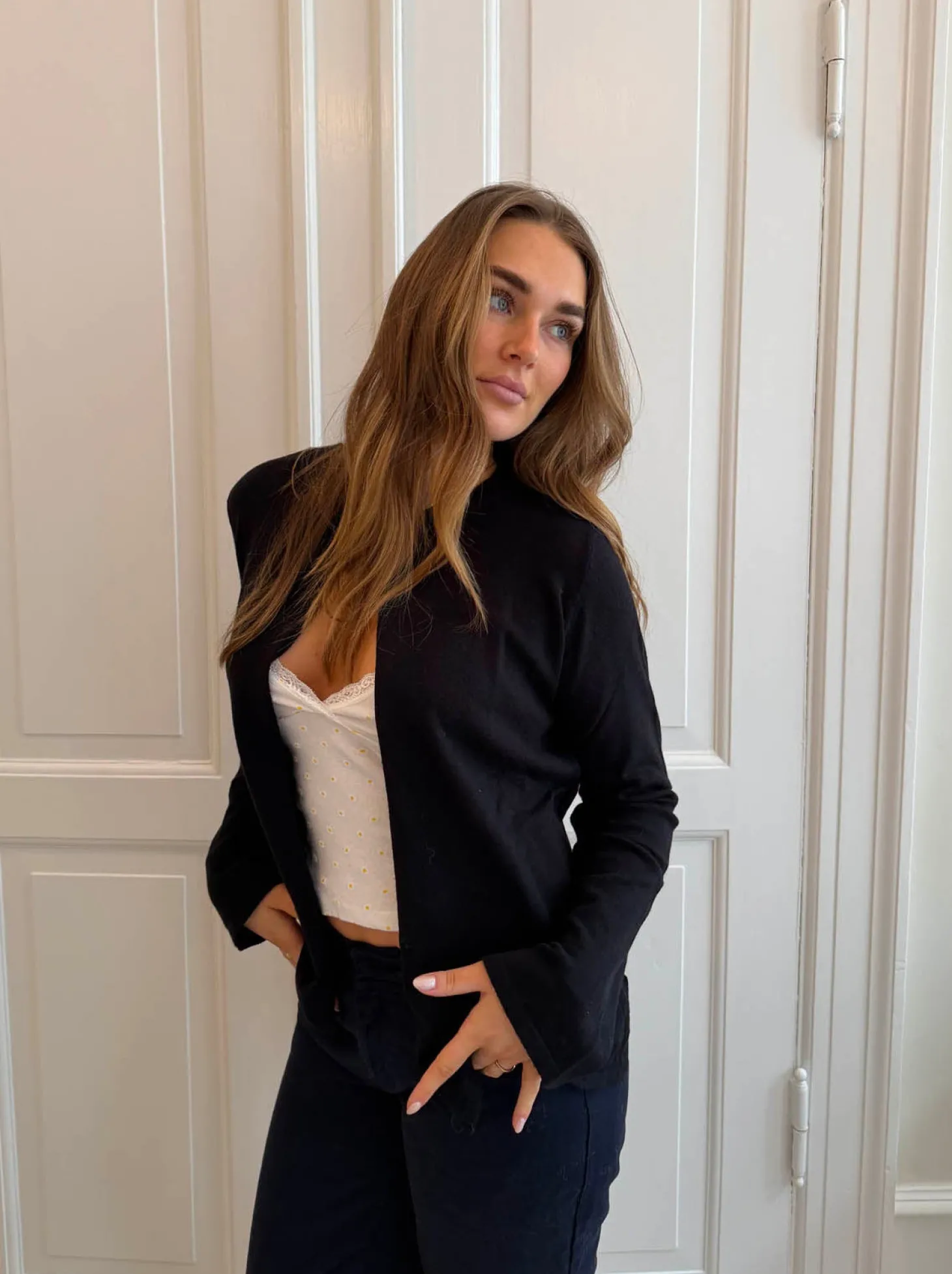 Xenia cardigan - Sort