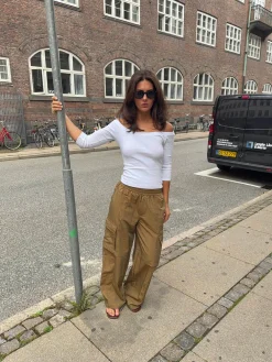Yassy cargobukser - Lysebrun