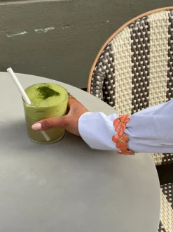 Zena armbånd - Koralfarvet