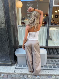 Zera tubetop i blonde - Hvid