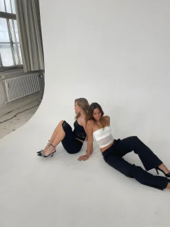 Zera tubetop i blonde - Hvid